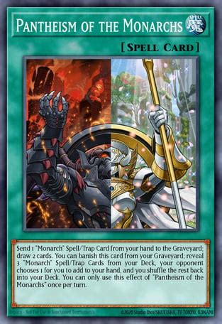 Pantheism Of The Monarchs Yu Gi Oh Card Database Ygoprodeck