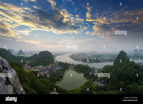 Beautiful natural scenery in Guilin Stock Photo - Alamy