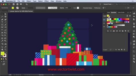 Working With Layers In Adobe Illustrator Cc Youtube