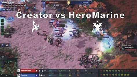 Starcraft II ESL Masters 2023 Summer Jun17 Creator P V HeroMarine T