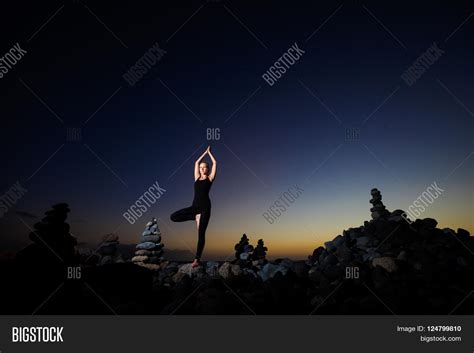 Summer Sunset Yoga Image & Photo (Free Trial) | Bigstock