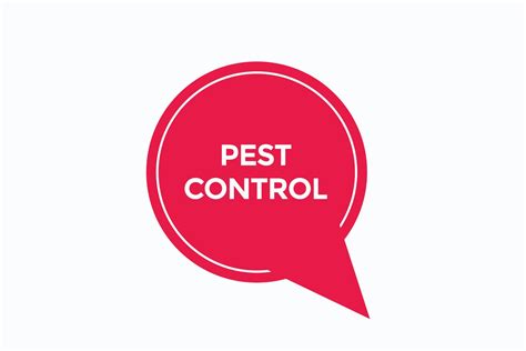 Basic Rgbpest Control Button Vectorssign Label Speech Bubble Pest Control 17057159 Vector Art