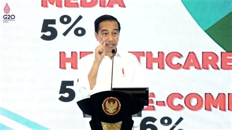 Sambutan Presiden Jokowi Saat Membuka Bumn Startup Day Tahun Kab