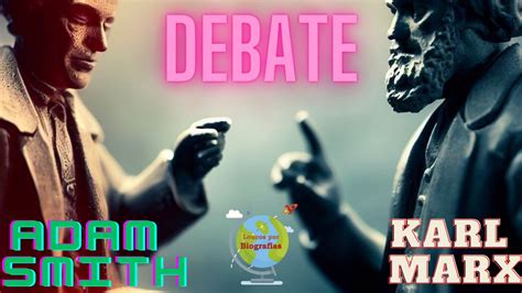 Debate entre KARL MARX Pai Liberalismo Econômico e ADAM SMITH