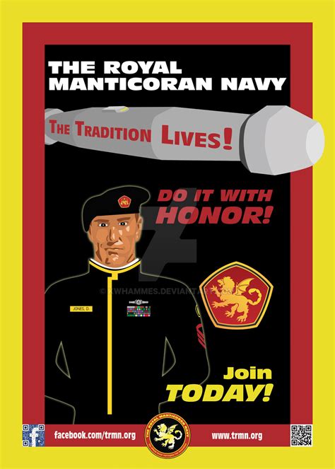 TRMN Recruiting Poster - Honor Harrington Fan Art by kwhammes on DeviantArt