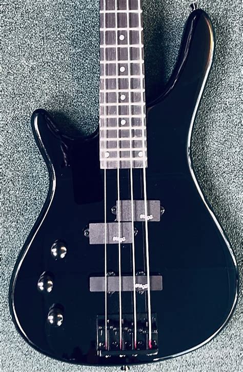 Stagg Bc Left Handed Fusion String Bass Gloss Black Reverb