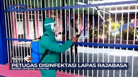 Napi Dan Pegawai Lapas Rajabasa Bandar Lampung Positif Covid