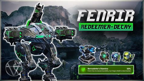 WR CRYPTIC Redeemer Hazard FENRIR Mk3 Gameplay War Robots YouTube