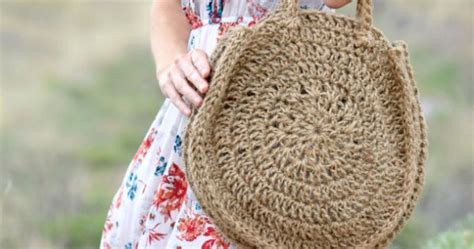 Crochet Circle Bags 24 Free Patterns Crochet Scout