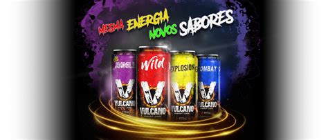 Vulcano Energy Drink Produtos