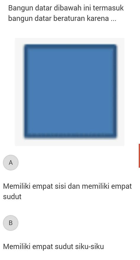 Segi Empat Yang Empat Sisinya Sama Panjang Disebut / Bangun Segi Empat ...