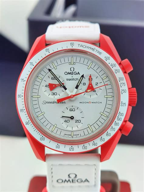 Swatch Omega Moonswatch Mission To Mars SO33R100 Catawiki