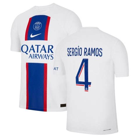 Comprar Camisola Paris Saint Germain Baratas Para Sergio Ramos