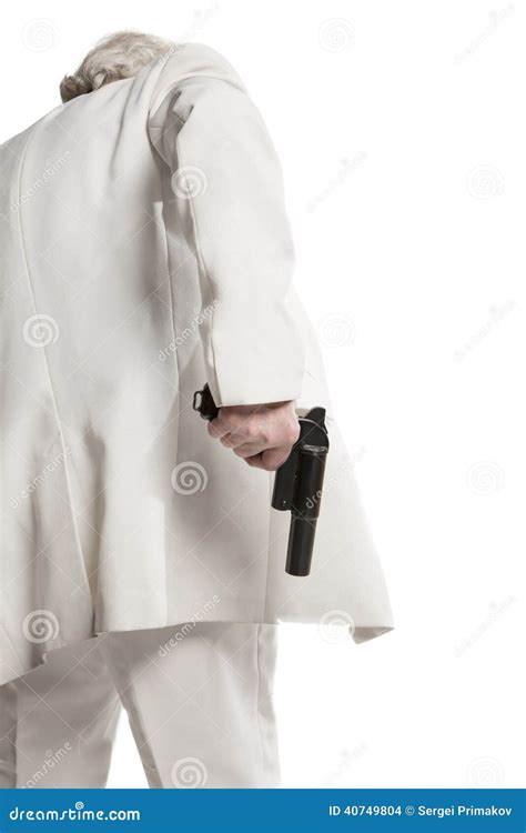 Businessman Holding A Gun Stock Photo Image Of Criminal