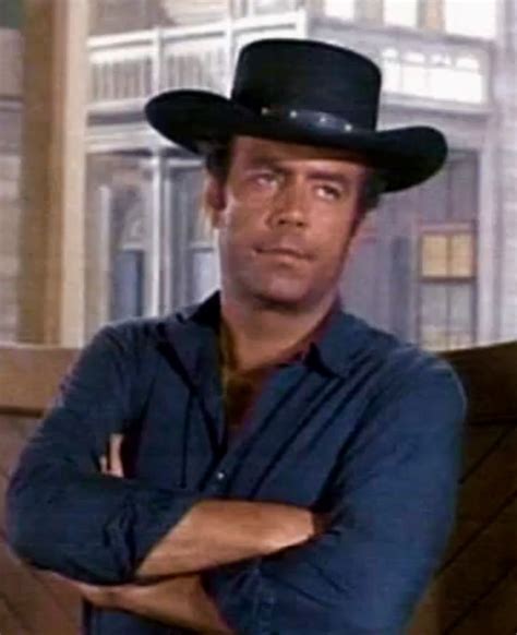 Pernell Roberts As Adam Cartwright Bonanza Pernell Roberts Bonanza