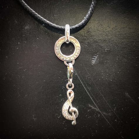 Thomas Sabo 80cm Cord Necklace With Silver Clasp Featuring 925 Silver