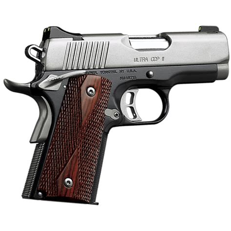 Kimber Ultra CDP II 45 Auto (ACP) 3in Black/Stainless Pistol – 7+1 ...