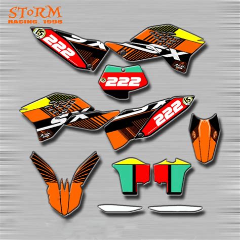 Decals Graphics With Matching Backgounds Customize Stickers Kits For