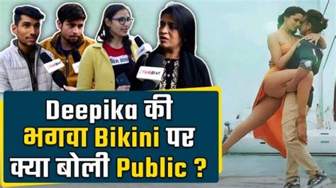 Watch Public Reaction On Pathaan Movie Bhagwa Bikini Controversy