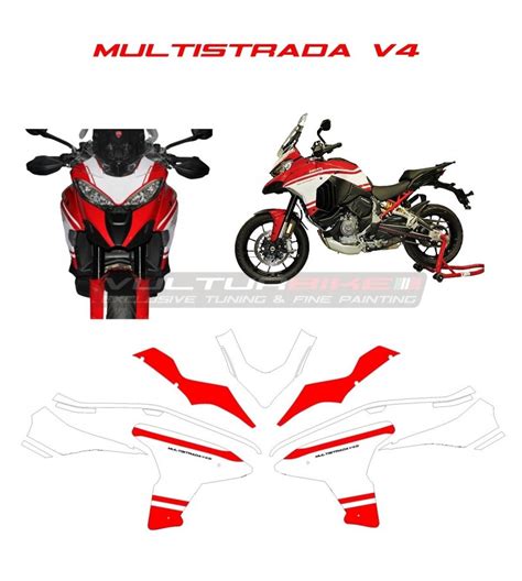 Kit Autocollant Complet Ducati Multistrada V