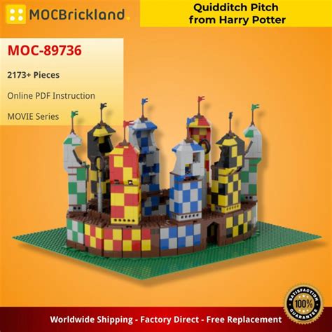 Quidditch Pitch from Harry Potter Movie MOC-89736 with 2173 pieces Archives - MOC Brick Land