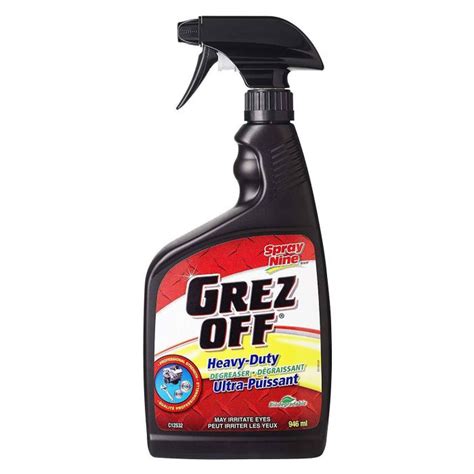 Spray Nine Grez Off Heavy Duty Degreaser Fortnine Canada