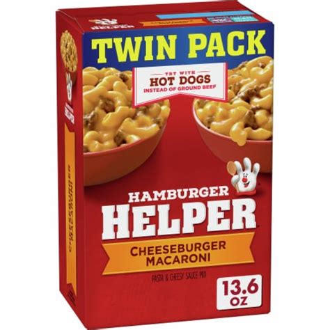 Hamburger Helper™ Cheeseburger Macaroni Made With Real Cheese Twin Pack