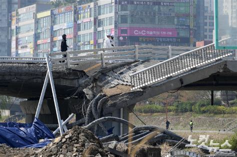 성남시 16개 교량 보행로 재시공특별재난지역 선포 건의 노컷뉴스