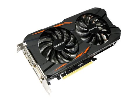 Gigabyte Geforce Gtx 1050 Ti Video Card Gv N105twf2oc 4gd