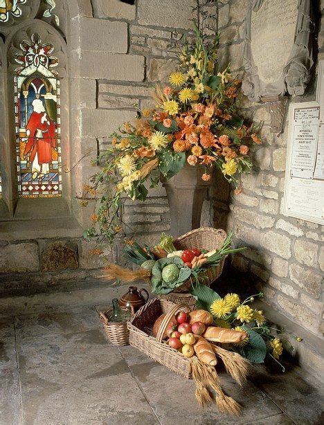 Harvest decorations, Harvest festival decorations, Church harvest festival