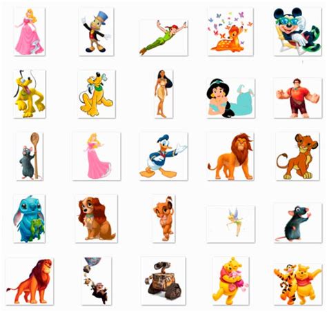 100 Personajes Disney De Ayer Y De Hoy En PNG Saltaalavista Blog