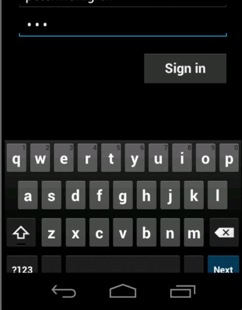 Xml Android 4 0 Navigation Bar Hides Soft Keyboard Stack Overflow