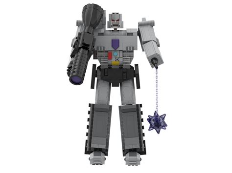 Lego Moc Megatron G1 Decepticon Transformers By Silentscream Rebrickable Build With Lego