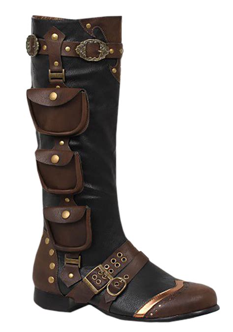 Mens Steampunk Boots