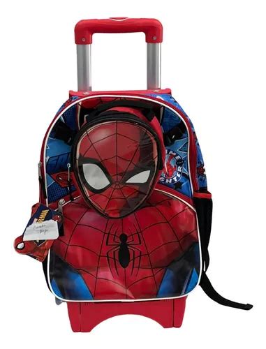 Spiderman Hombre Araña Mochila Y Lonchera Original Marvel en venta en