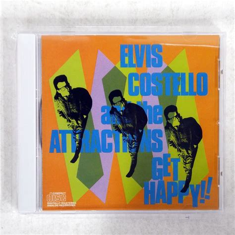 Yahoo オークション ELVIS COSTELLO AND ATTRACTIONS GET HAPPY COLU