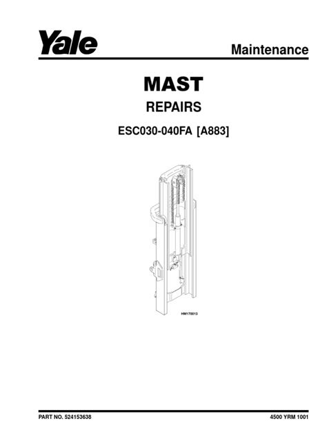 Mast Repairs | PDF | Elevator | Forklift