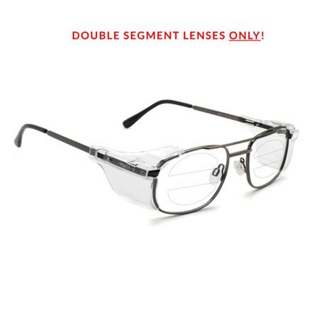 Double Segment Bifocals Rx Prescription Safety Glasses