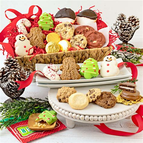 The Holiday Cookie Basket delivered