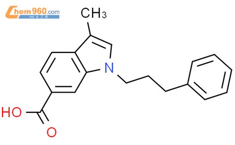 203441 66 1 1H Indole 6 carboxylic acid 3 methyl 1 3 phenylpropyl 化学