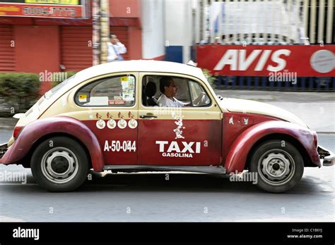 Vw Beetle Taxi Mexico City Mexico Stock Photo Alamy