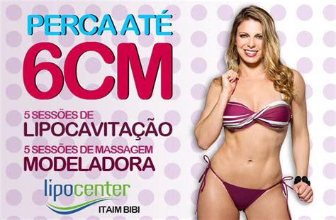 Perca até 6cm 5 Sessões de Lipocavitação 5 Sessões de Massagem