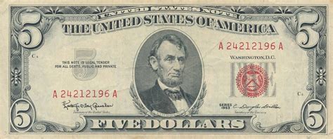 Usa Vereinigte Staaten V Amerika Dollars Banknote A