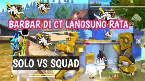 Main Solo Tabrak Satu Squad Rata Youtube