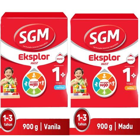 Jual Sgm Eksplor 1 Dengan Ironc Susu Pertumbuhan Rasa Vanilla Dan Madu