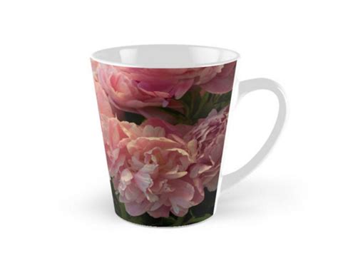 Pink Peony Mug Floral T For Gardener Flower Photo Mug T For Her