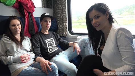 Teen Foursome Sex In Czech Public Train U DetaGroup