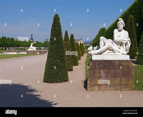 Palace Garden Palace Park Sculptures Palace Schwetzingen Baden