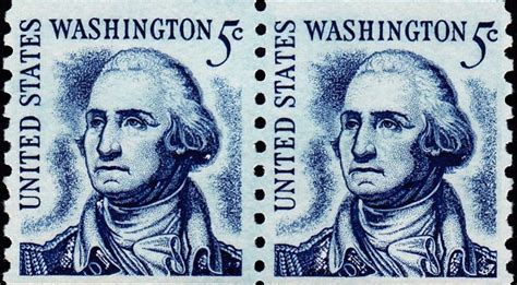 Modern U S Stamps Scott C C George Washington Redrawn Coil