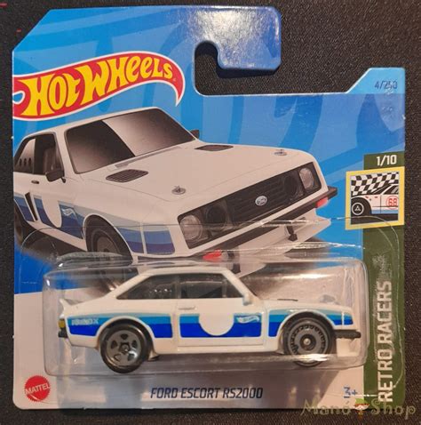 Hot Wheels Retro Racers Ford Escort RS2000 ManóShop we